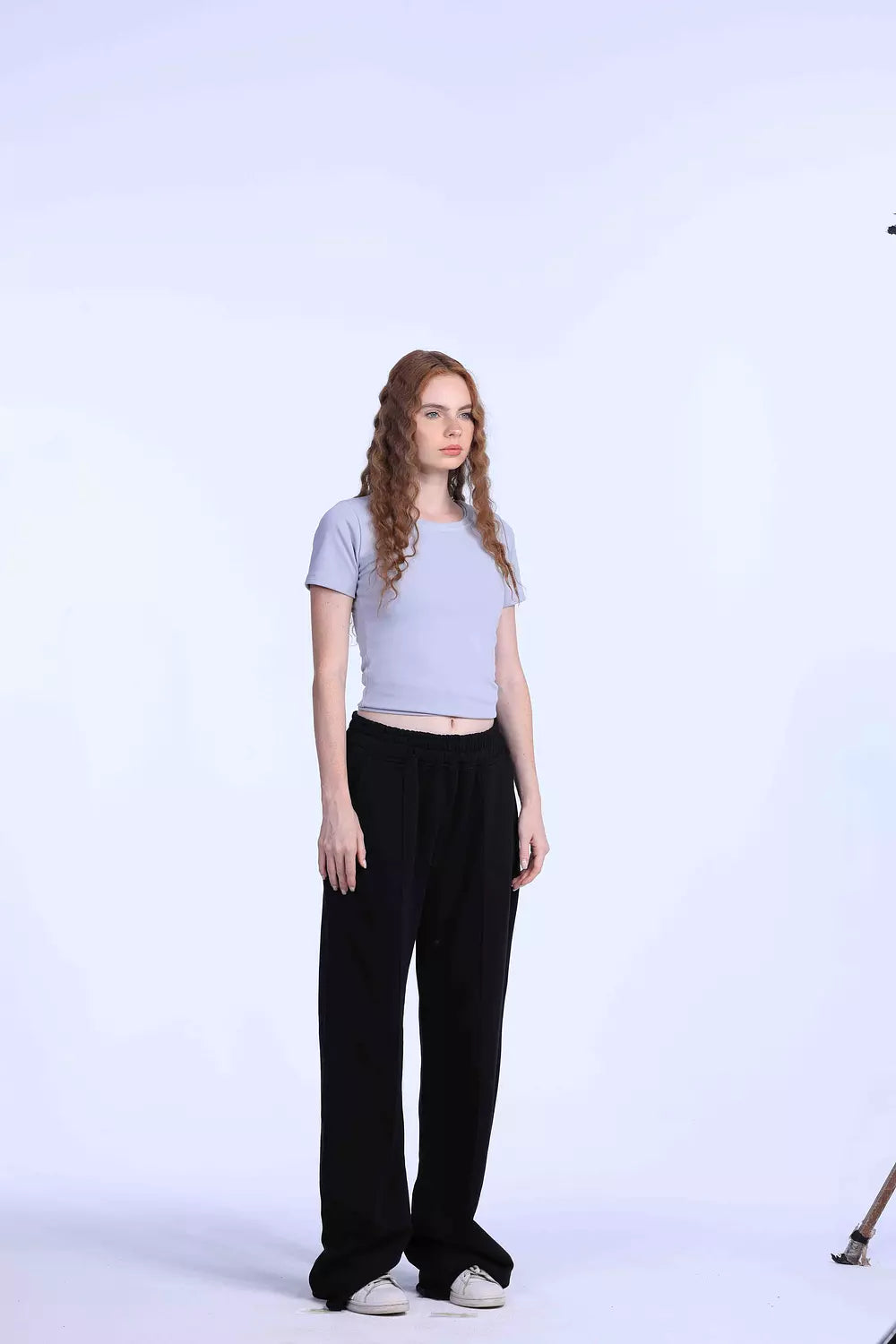 Silver grey basic Top