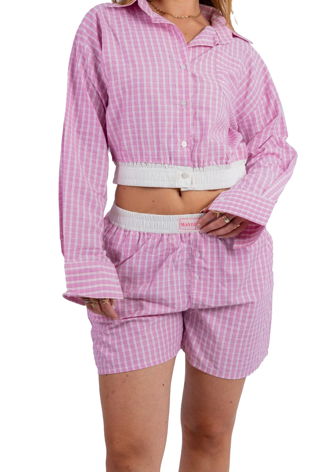 Sweet Escape set in boxer Shorts