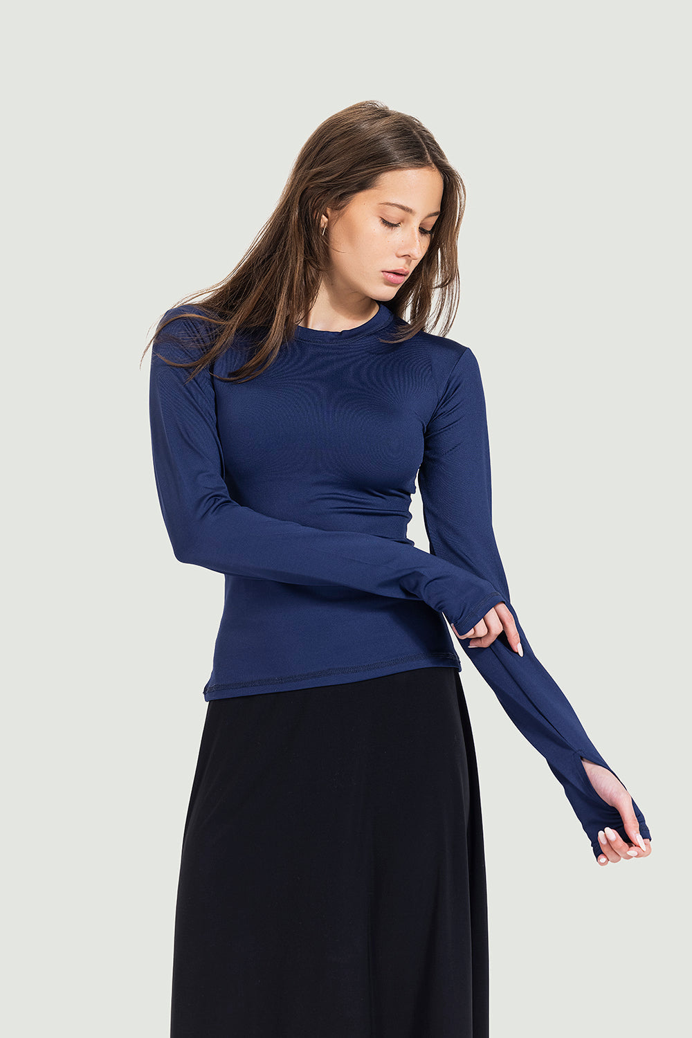 Navy blue long sleeve