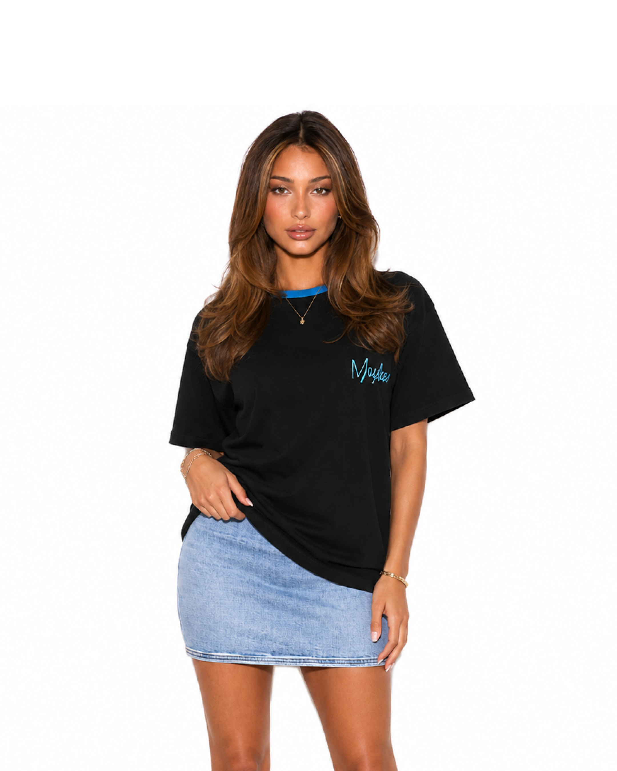 Maybel Blue teddy oversized tee
