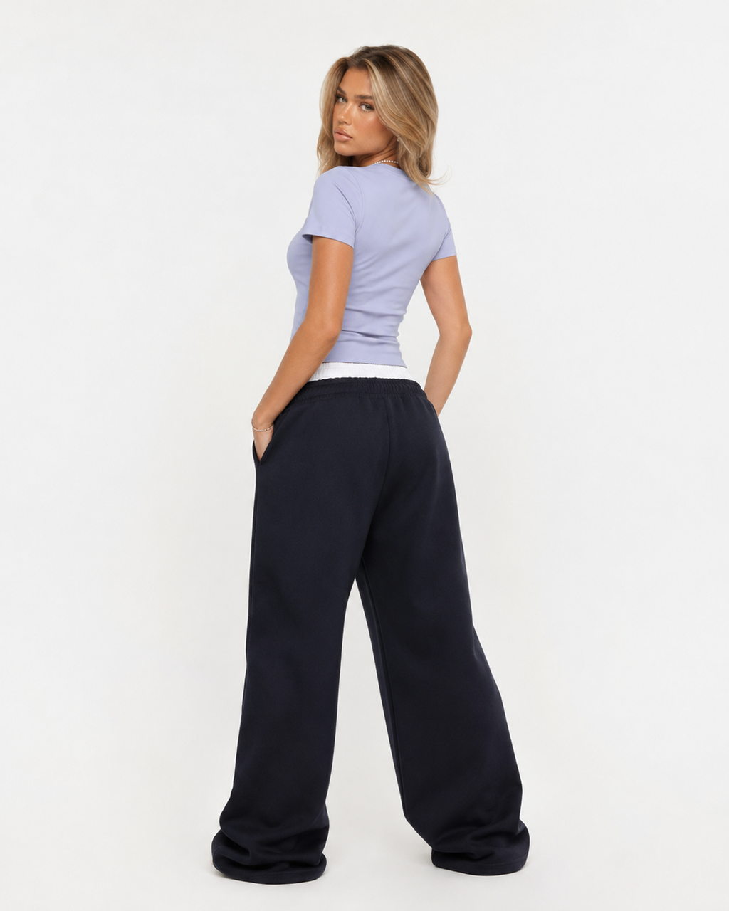 Silver grey basic Top