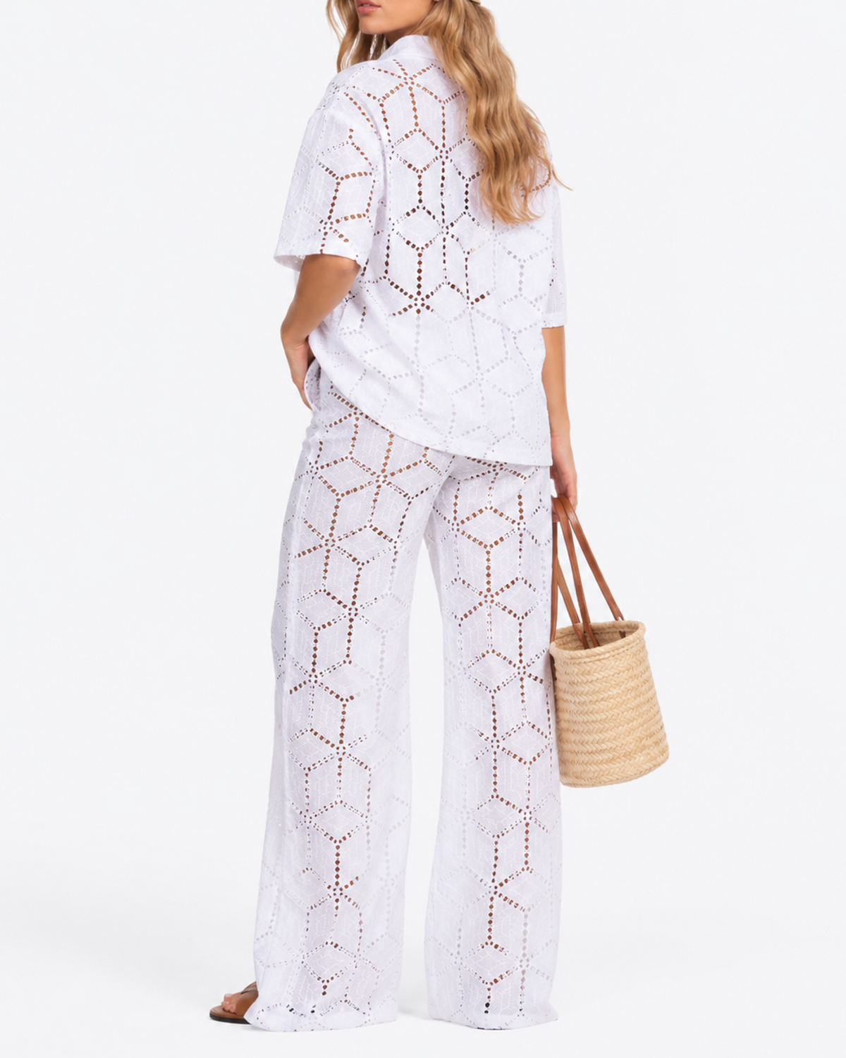 White Coverup chemise