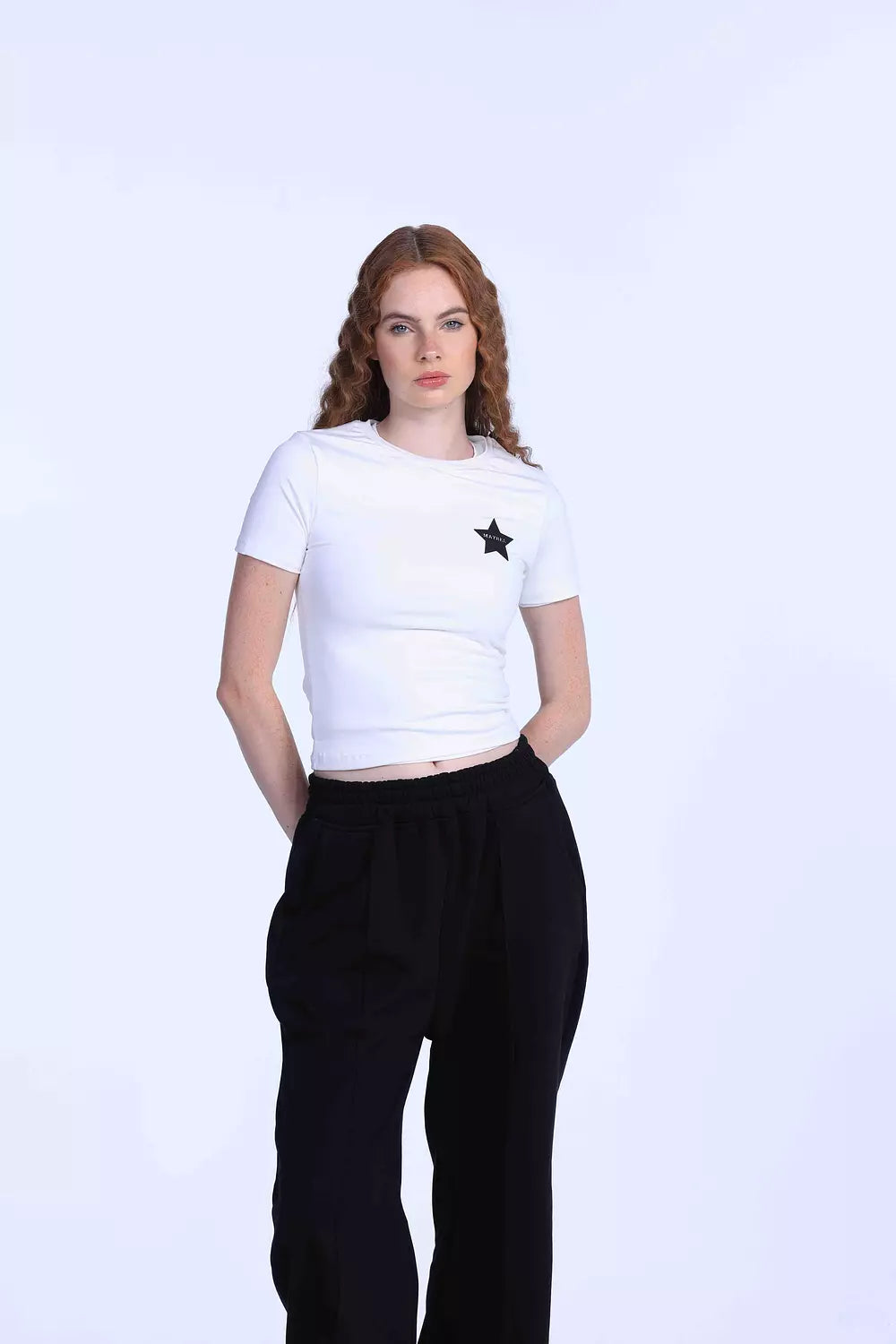 white basic Top