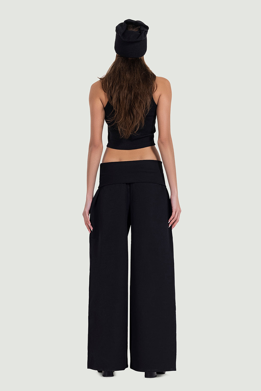 Double Waist black pants