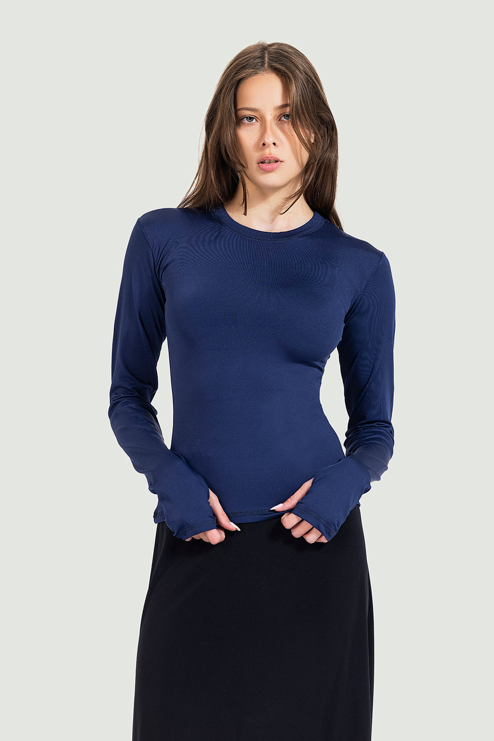 Navy blue long sleeve