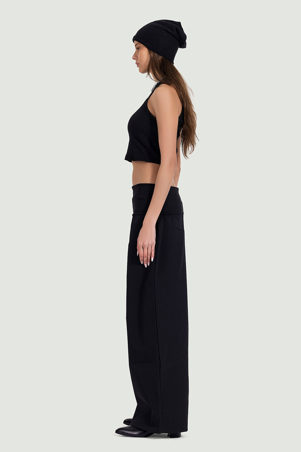 Double Waist black pants