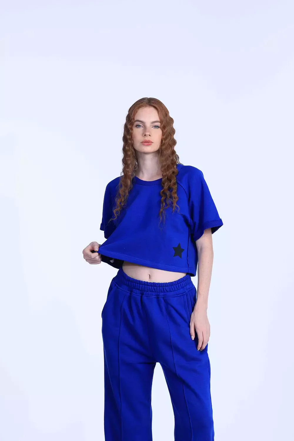 Pepsi cropped shirt