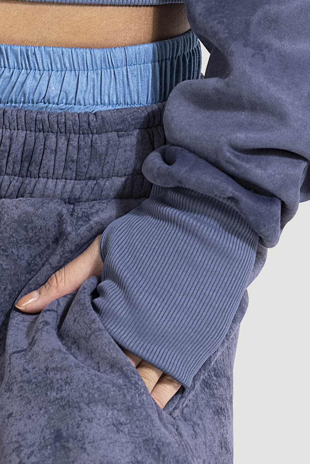 charcoal grey quarter zipper